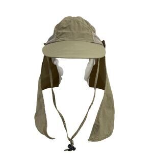 Dorfman Pacific Fishing Sun Hat Neck Flap UV Nylon Mesh Vent Outdoor Cap